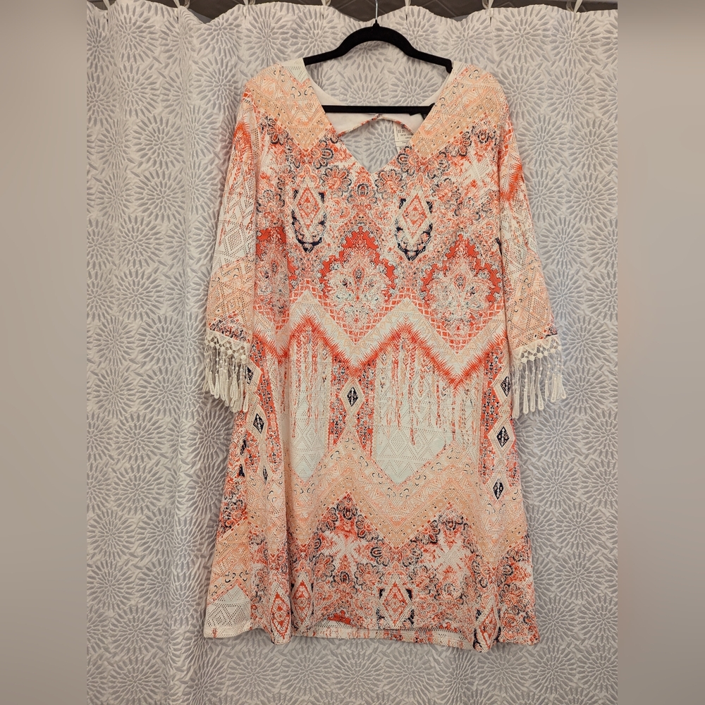 Boho dress with sleeves